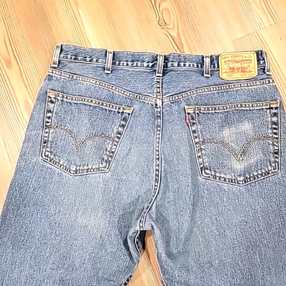 Levi's 505 Men’s Jeans 42x29 Straight Classic Denim Pants Levi Workwear Casual. - Picture 12 of 16